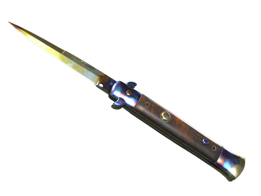 Stiletto Knife | Case Hardened