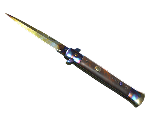 Stiletto Knife | Case Hardened