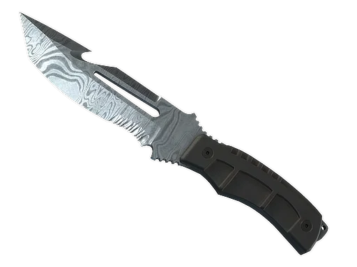 Survival Knife | Damascus Steel