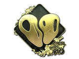 Artwork for Sticker | 00 Nation (Gold) | Rio 2022