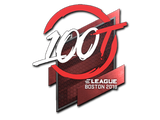 Artwork for Sticker | 100 Thieves | Boston 2018