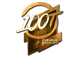 Sticker | 100 Thieves | Boston 2018