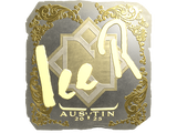 Artwork for Sticker | 1eeR (Gold) | Austin 2025