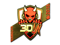 Sticker | 3DMAX | Katowice 2015