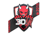 Artwork for Sticker | 3DMAX | Katowice 2015