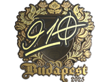 Artwork for Sticker | 910 (Gold) | Budapest 2025