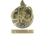Artwork for Sticker | 910 (Gold) | Copenhagen 2024