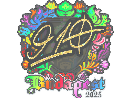 Sticker | 910 (Holo) | Budapest 2025