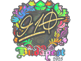 Artwork for Sticker | 910 (Holo) | Budapest 2025