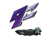 Artwork for Sticker | 9z Team (Glitter) | Antwerp 2022