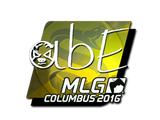 Artwork for Sticker | abE (Foil) | MLG Columbus 2016