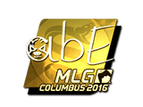 Sticker | abE (Gold) | MLG Columbus 2016