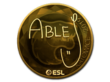 Sticker | ableJ (Gold) | Katowice 2019