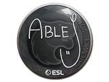 Artwork for Sticker | ableJ | Katowice 2019