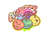 Artwork for Sticker | Aceberry (Glitter)
