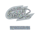 Artwork for Sticker | acoR (Glitter) | Copenhagen 2024