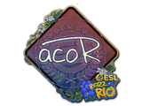 Artwork for Sticker | acoR (Glitter) | Rio 2022