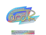 Artwork for Sticker | acoR (Holo) | Copenhagen 2024