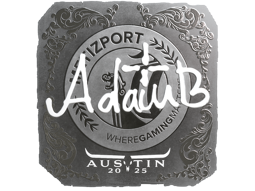 Sticker | adamb (Foil) | Austin 2025