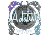 Artwork for Sticker | adamb (Holo) | Austin 2025