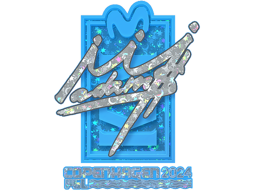Sticker | adamS (Glitter) | Copenhagen 2024