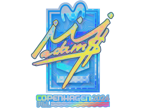 Sticker | adamS (Holo) | Copenhagen 2024