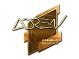 Artwork for Sticker | AdreN (Gold) | Boston 2018