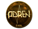Artwork for Sticker | AdreN (Gold) | Katowice 2019