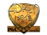 Artwork for Sticker | AdreN (Gold) | Krakow 2017