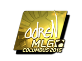 Artwork for Sticker | AdreN (Gold)  | MLG Columbus 2016