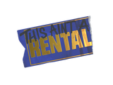Artwork for Sticker | Ain't A Rental (Foil)