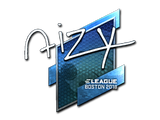 Artwork for Sticker | aizy (Foil) | Boston 2018