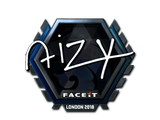 Artwork for Sticker | aizy (Foil) | London 2018