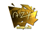 Artwork for Sticker | aizy (Gold) | Cologne 2016