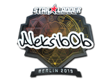 Artwork for Sticker | Aleksib (Foil) | Berlin 2019