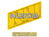 Artwork for Sticker | Aleksib (Glitter) | Copenhagen 2024