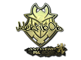 Artwork for Sticker | Aleksib (Gold) | Antwerp 2022