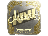 Artwork for Sticker | Aleksib (Gold) | Austin 2025