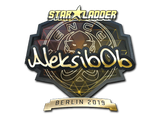 Artwork for Sticker | Aleksib (Gold) | Berlin 2019