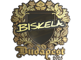 Artwork for Sticker | Aleksib (Gold) | Budapest 2025
