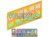 Artwork for Sticker | Aleksib (Holo, Champion) | Copenhagen 2024