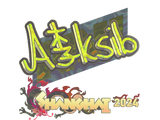 Artwork for Sticker | Aleksib (Holo) | Shanghai 2024