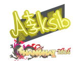 Artwork for Sticker | Aleksib | Shanghai 2024