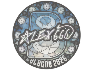 Sticker | alex666 | Cologne 2026