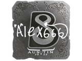 Artwork for Sticker | alex666 (Foil) | Austin 2025