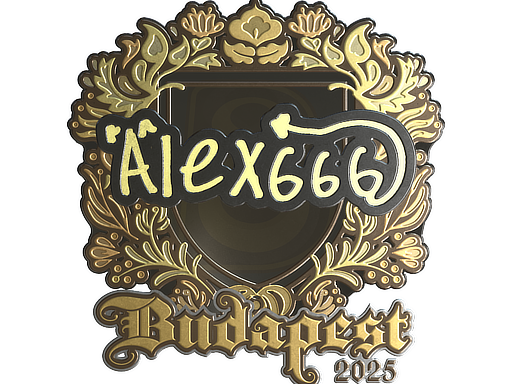 Sticker | alex666 | Budapest 2025