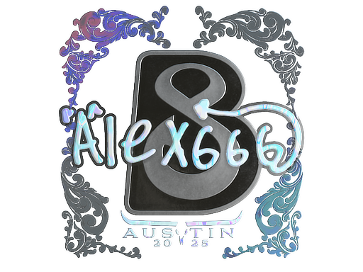 Sticker | alex666 | Austin 2025