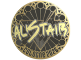 Artwork for Sticker | aliStair (Gold) | Cologne 2026