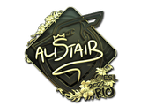 Artwork for Sticker | aliStair (Gold) | Rio 2022