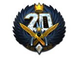 Artwork for Sticker | All Hail the King (Foil)